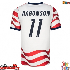 United States Brenden Aaronson #11 Replica Home Stadium Shirt World Cup 2026 Short Sleeve